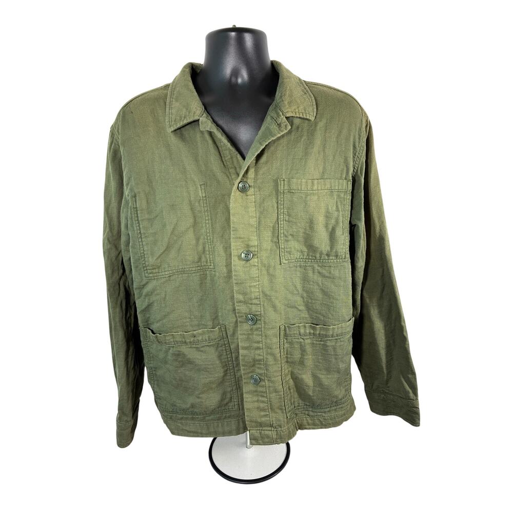 Goodfellow & Co Olive Green Chore Jacket Utility L